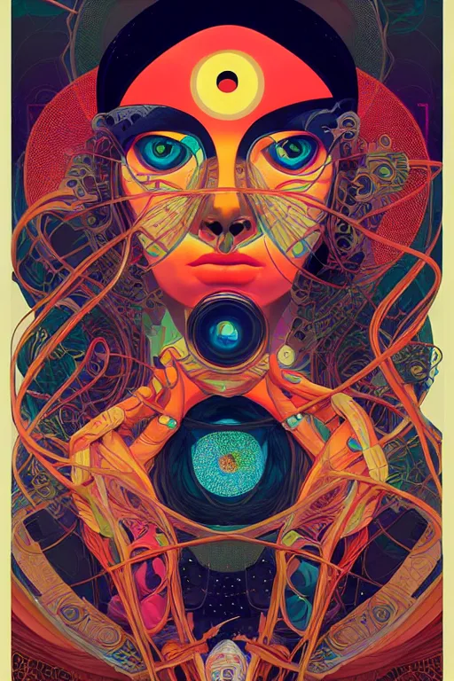 Image similar to portrait of godel's completeness theorem, by tristan eaton, victo ngai, peter mohrbacher, artgerm,