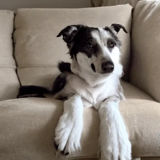 Image similar to cozy picture of older handsome lord richard is sitting gracefully on a sofa, his eyes look wise, happy wise. he has bouncy belly