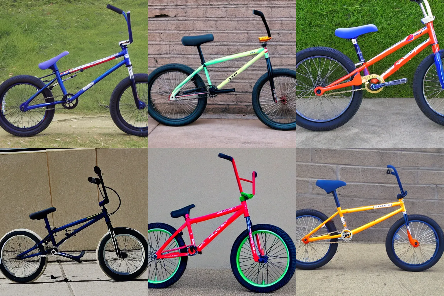 Prompt: Haro team sport 1987 bmx bike