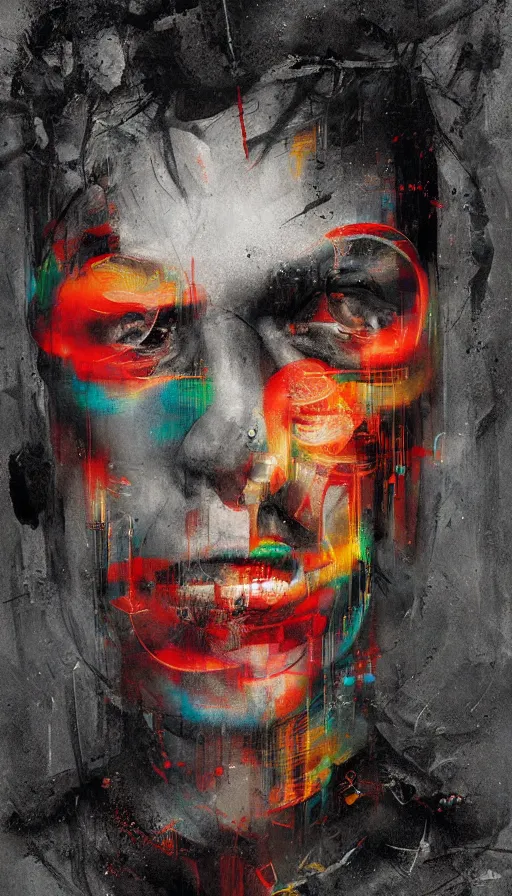 Image similar to techno artwork, by sam spratt