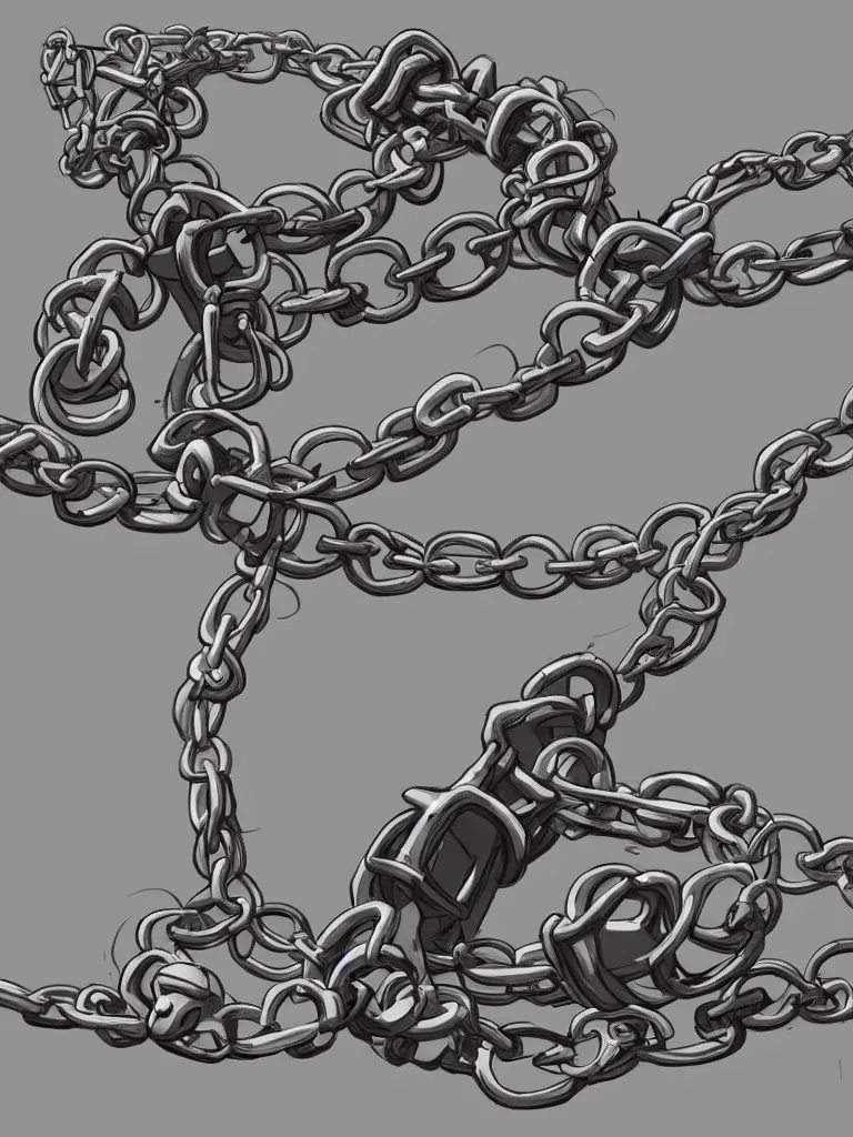 Image similar to chained by Disney Concept Artists, blunt borders, rule of thirds