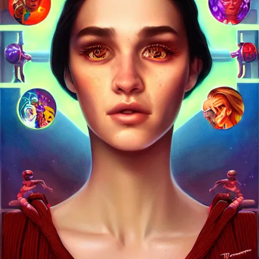 Image similar to bingo rimer portrait, Pixar style, by Tristan Eaton Stanley Artgerm and Tom Bagshaw.