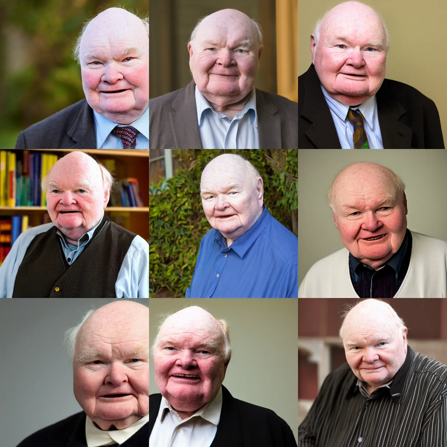 Prompt: high quality photo of mathematician john lennox