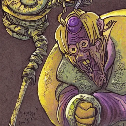 Prompt: illustration of one health potion, closeup, dungeons and dragons, by tony diterlizzi