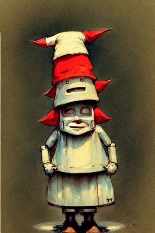 Image similar to ( ( ( ( ( 1 9 5 0 s robot knome mother. muted colors. ) ) ) ) ) by jean - baptiste monge!!!!!!!!!!!!!!!!!!!!!!!!!!!!!!