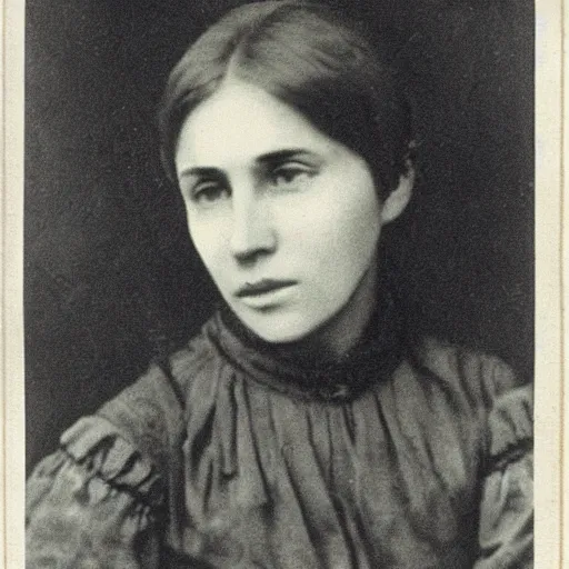 Image similar to daughter of lesya ukrainka and olga kobylianska