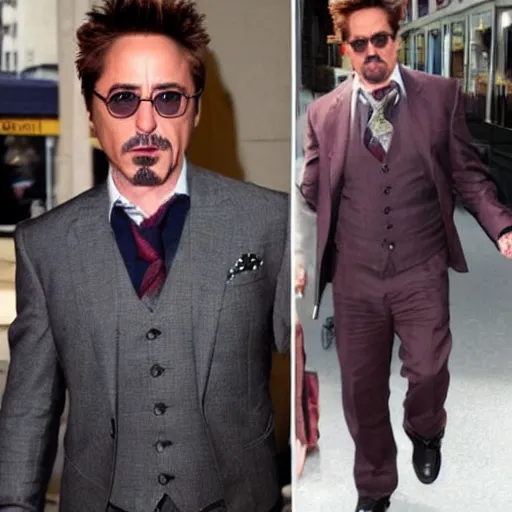 Image similar to Robert Downey Jr dressed like Harry Potter