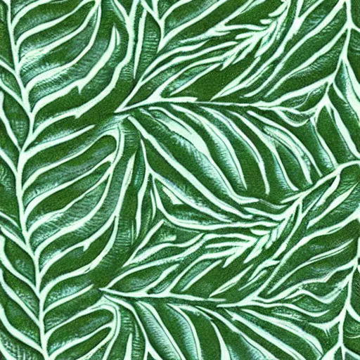 Image similar to green fern, textile print, tileable