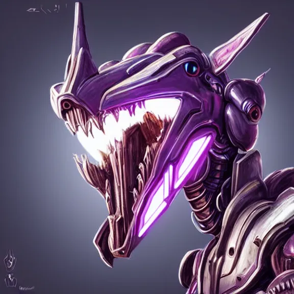 Image similar to extremely detailed mawshot of a giant beautiful stunning goddess anthropomorphic hot robot mecha female dragon, silver sharp streamlined armor, detailed hot maw, glowing Purple LED eyes, standing elegantly, eating and swallowing a tiny human, food pov, micro pov, vore art, dragon art, warframe fanart, Destiny fanart, macro art, furry art, furaffinity, DeviantArt, Eka's Portal, G6