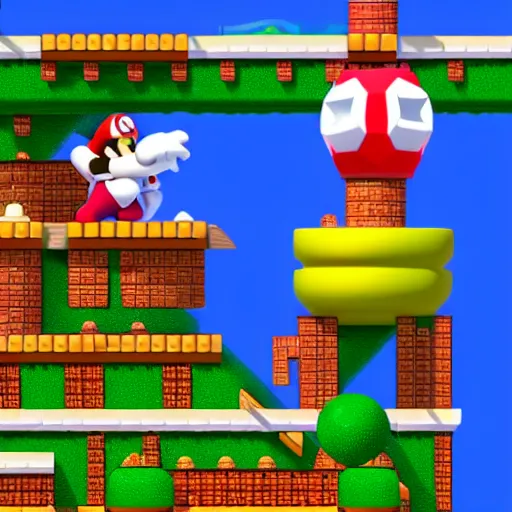 Prompt: screenshot of sml super mario logan video