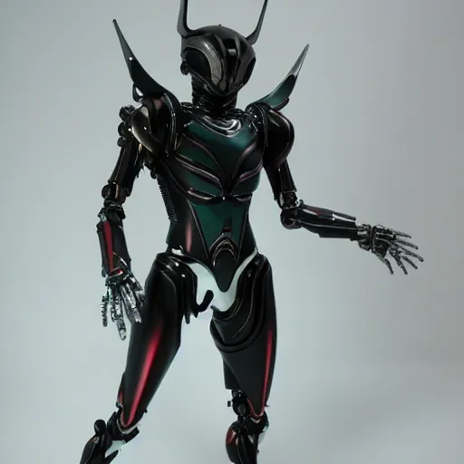 Image similar to Biomechanical Kamen Rider, glowing eyes, daytime, grey rubber undersuit, Guyver Dark Hero inspired armor