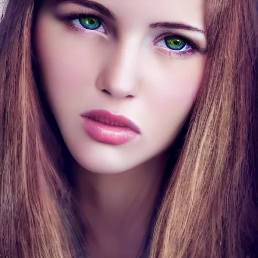 Image similar to realistic image of most beautiful girl in the world