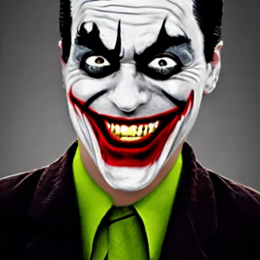 Prompt: Ben Shapiro as the joker