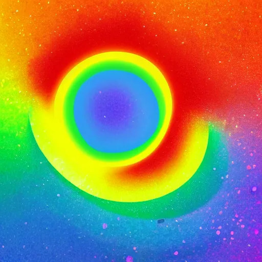 Image similar to rainbow gem, 4k, light reflection