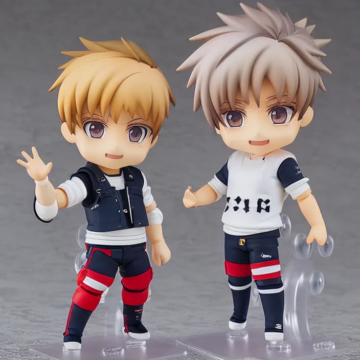 Image similar to jake paul, an anime nendoroid of jake paul, figurine, detailed product photo