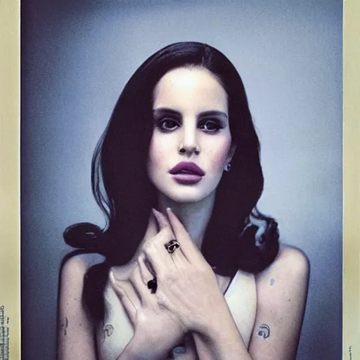 Image similar to stunning portrait of lana del rey by anne leibovitz