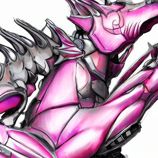 Image similar to very close up foot pov shot, detailed foot shot, feet art, hyperdetailed elegant beautiful stunning hot anthropomorphic mecha female dragon, sharp silver armor fuchsia skin, laying down showing quality mecha dragon feet at camera, furry paw, anthro paw, dragon paw, claws, detailed paws, warframe fanart, furaffinity, deviantart, ekasportal