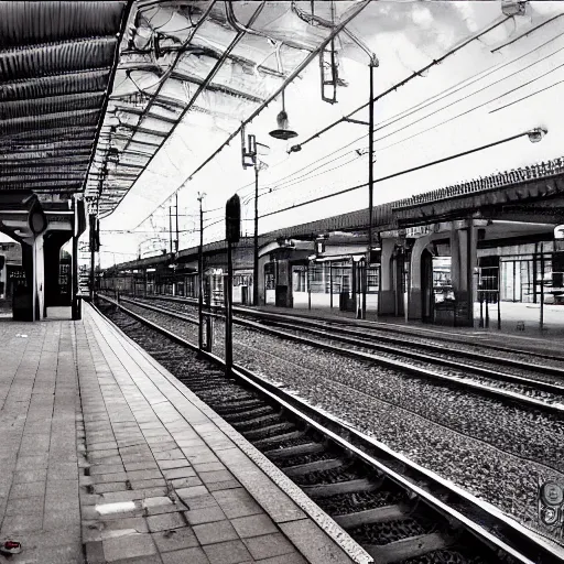 Image similar to train station by Goetz Valien