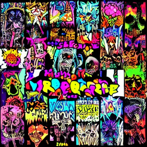 Weirdcore Rubbish_Pando - Illustrations ART street