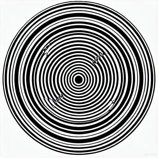 Image similar to black and white symbol by karl gerstner, monochrome, 8 k scan, centered, symetrical, satisfying, bordered