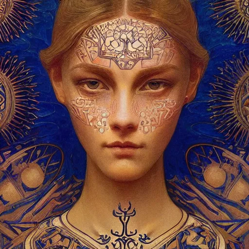 Prompt: Extreamly beautiful Eyes, Hypnotic Eyes, Emotional Eyes, by Annie Swynnerton and Nicholas Roerich and jean delville, glowing paper lanterns, strong dramatic cinematic lighting , ornate tiled architecture, lost civilizations, smooth, sharp focus, extremely detailed