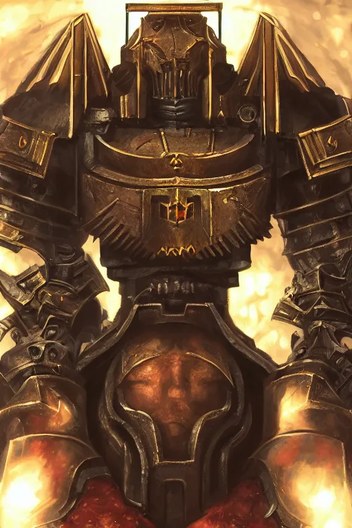 Image similar to queen portrait heros warhammer 4 0 k horus heresy fanart - the primarchs emperor by johannes helgeson animated with vfx concept artist & illustrator global illumination ray tracing hdr fanart arstation zbrush central hardmesh 8 k octane renderer comics stylized