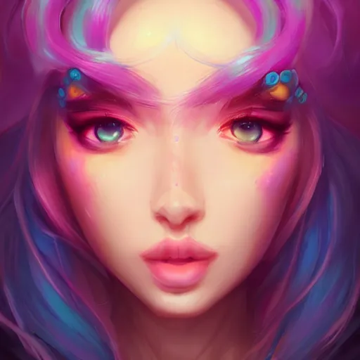 Image similar to a portrait of a beautiful raver, art by lois van baarle and loish and ross tran and rossdraws and sam yang and samdoesarts and artgerm, digital art, highly detailed, intricate, sharp focus, Trending on Artstation HQ, deviantart, unreal engine 5, 4K UHD image