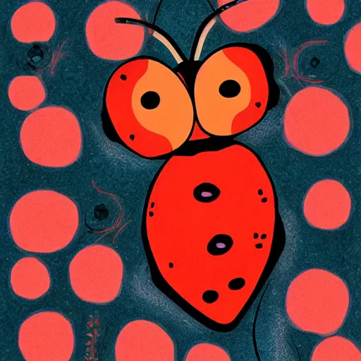 Prompt: ladybug by alex flores