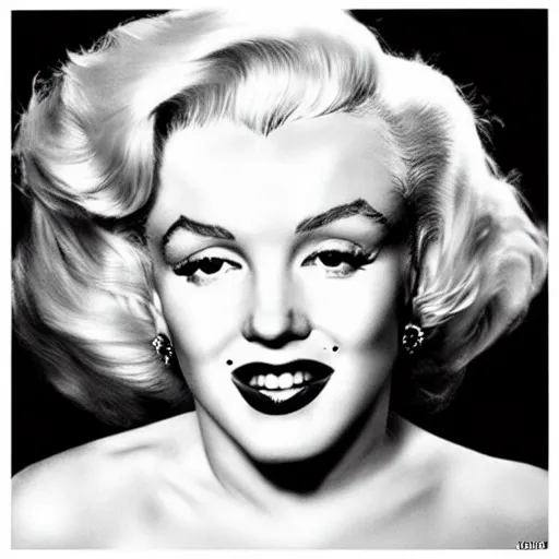 Image similar to marilyn monroe as a cat