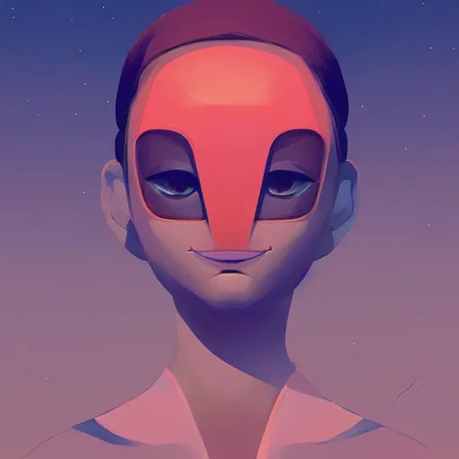 Image similar to face icon stylized minimalist atari, loftis, cory behance hd by jesper ejsing, by rhads, makoto shinkai and lois van baarle, ilya kuvshinov, rossdraws global illumination