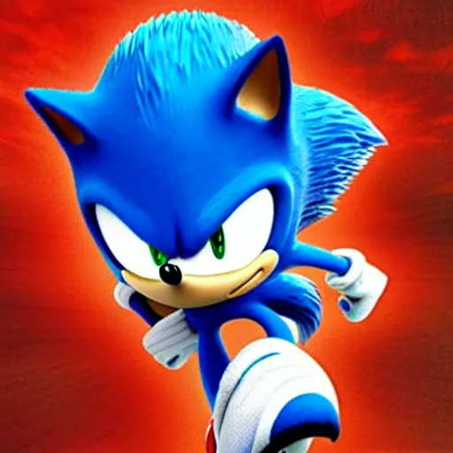 Image similar to sonic the hedgehog, underwater