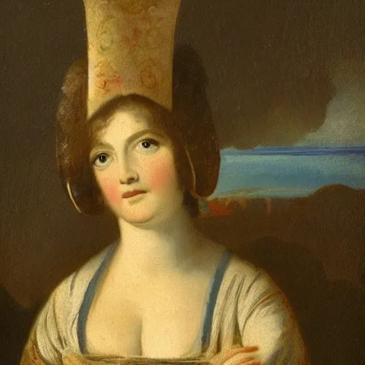 Image similar to painting by gottlieb schick, 1802