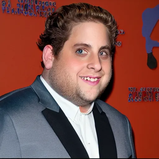 Prompt: a hill with the face of jonah hill