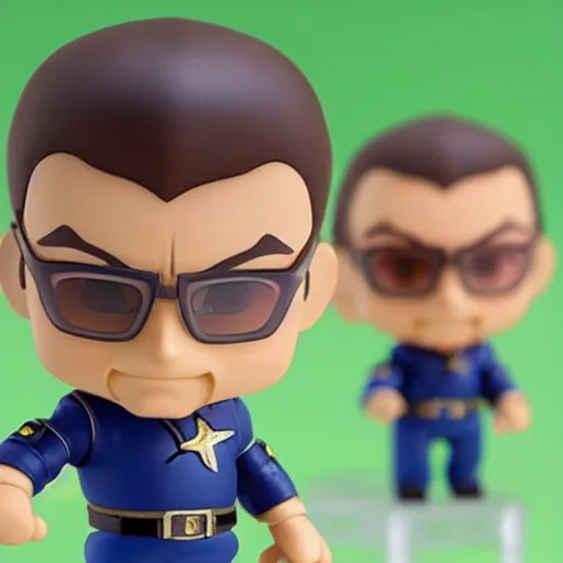 Image similar to jean - claude van damme nendoroid