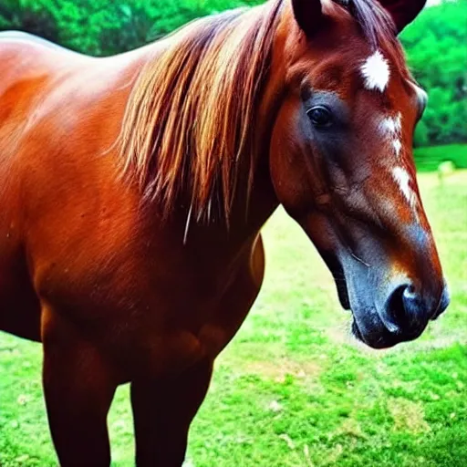 Prompt: beautiful horse