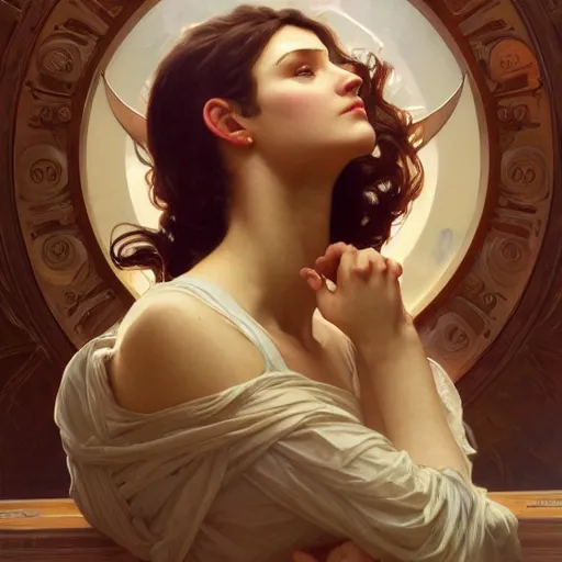 Image similar to balancesheet, intricate, elegant, highly detailed, digital painting, artstation, concept art, smooth, sharp focus, illustration, art by artgerm and greg rutkowski and alphonse mucha and william - adolphe bouguereau