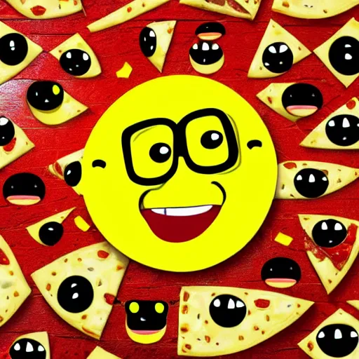 pizza emoji background