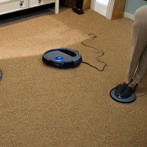 Image similar to two time poor mudcrabs invest in a Roomba
