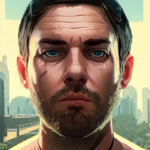 Image similar to highly detailed portrait 💀💎, in gta v, stephen bliss, unreal engine, fantasy art by greg rutkowski, loish, rhads, ferdinand knab, makoto shinkai and lois van baarle, ilya kuvshinov, rossdraws, tom bagshaw, global illumination, radiant light, detailed and intricate environment