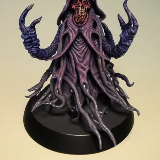 Image similar to ilithid mindflayer lich, D&d, highly detailed, honeycomb structure,