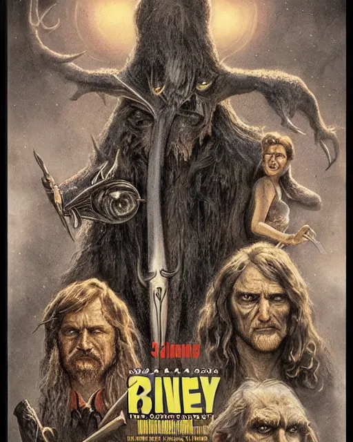 Image similar to movie poster by ed binkley