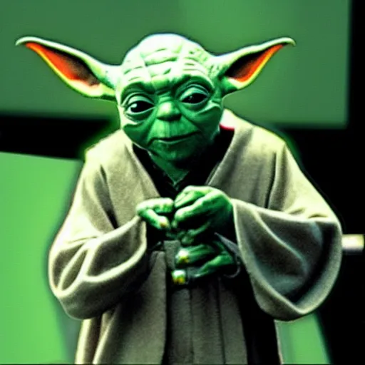 Image similar to Jedi master yoda playing ekectric guitar