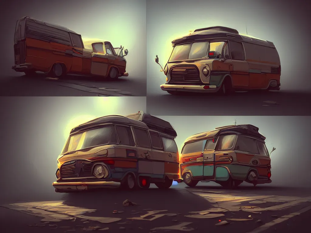 Prompt: van art, trending on artstation