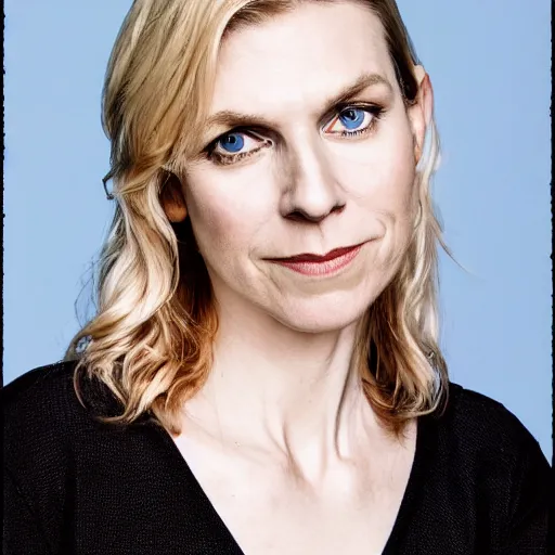 Prompt: rhea seehorn portrait by warhol