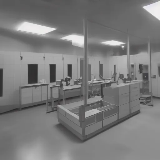 Prompt: leaked photo from the scp foundation, 4k photograph,scary laboratory