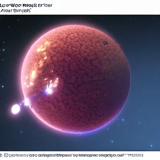 Image similar to a wolf - rayet star as concept art from elite dangerous. intricate, ray - traced, volumetric lighting