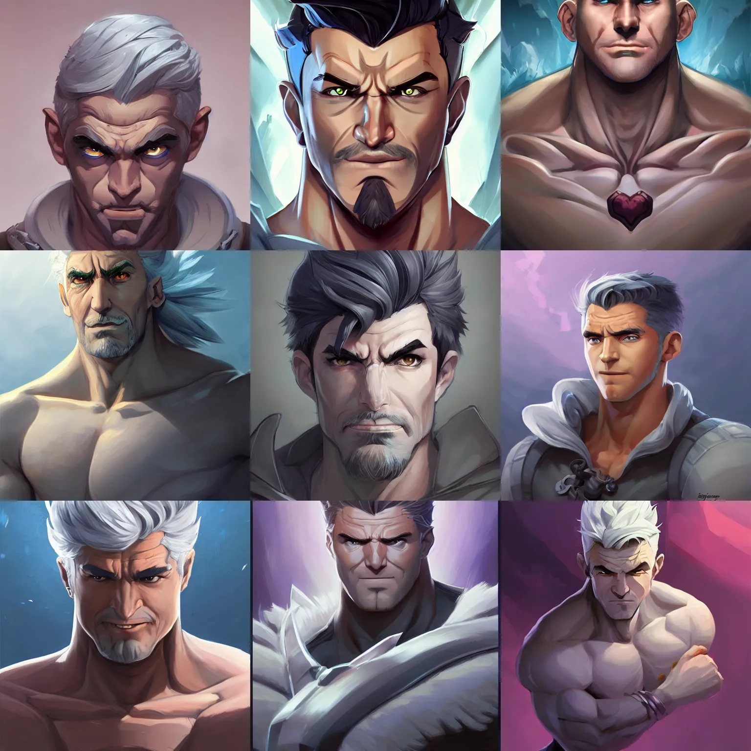 ArtStation - Anime Fighters Icons