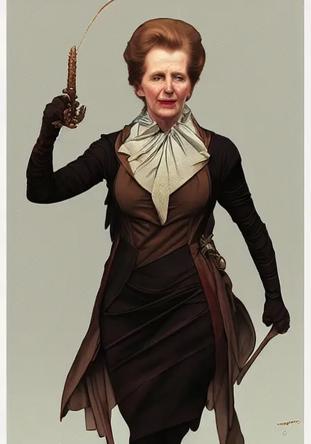 Prompt: margaret thatcher as a superhero, intricate, elegant, highly detailed, digital painting, artstation, concept art, smooth, sharp focus, illustration, art by artgerm and greg rutkowski and alphonse mucha and william - adolphe bouguereau