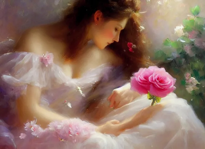 Image similar to rose petal bloom by vladimir volegov and alexander averin and delphin enjolras and daniel f. gerhartz