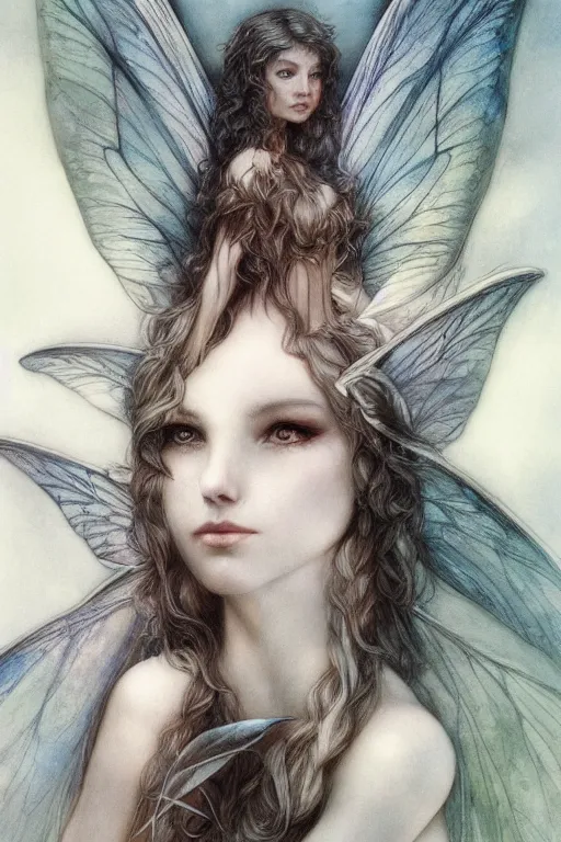 Image similar to a faerie by alan lee and artgerm